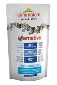 Сухой корм ALMO NATURE Alternative Sturgeon/Rice для взрослых кошек со свежим осетром 20633